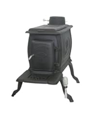 US Stove 1261 Cast Iron  Small Logwood Stove