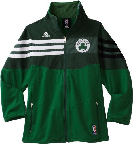 NBA Youth Boston Celtics On Court Full Zip Jacket - R289Nvce (Kelly, Small)