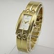 NICOLET Women's Gold-Tone Bangle Bracelet Watch. Model: NC-2014W