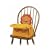 Fisher-Price Healthy Care Lion Booster Seat - Yellow