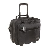 International Traveller Wheeled Laptop Brief w/Removable Insert (Black)