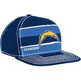San Diego Chargers Reebok 2011 Sideline Player Pro Shape Flat Brim Flex Hat - Small-Medium