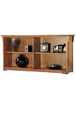 Craftsman Four-shelf Double Bookcase