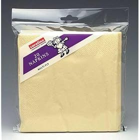 Catering Tableware | Napkins 33cm Ivory