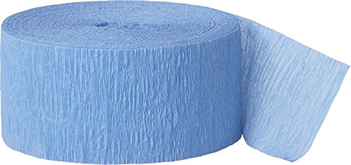 Baby Blue 81' Crepe Paper Streamer