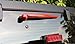 Hooke Road Red Rear Wiper Cover Trim Compatible with 2007-2018 JK Wrangler & Unlimited - Set