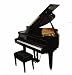 Cameron & Sons CSM-48P EBHP 4' 8'' Acoustic Player Grand Piano, High Gloss Black (petite grand piano)
