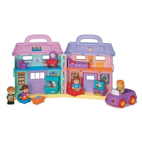 Carry Along Doll House Set - Perfect Gift for Your Little One! Item #LMID-1240