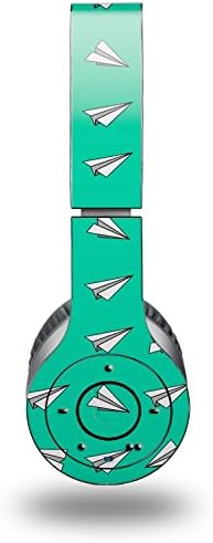 Paper Planes Turquoise Decal Style Skin (fits genuine Beats Wireless Headphones - HEADPHONES NOT INCLUDED)