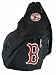 MLB Sports Red Sox Sling Backpack - MLB Boston Red Sox Sling Backpack (Black,Red)
