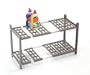 Wenko 2768010100 Unterschrankregal Flexi - ausziehbar, Aluminium-Kunststoff, 45-80 x 39 x 28 cm