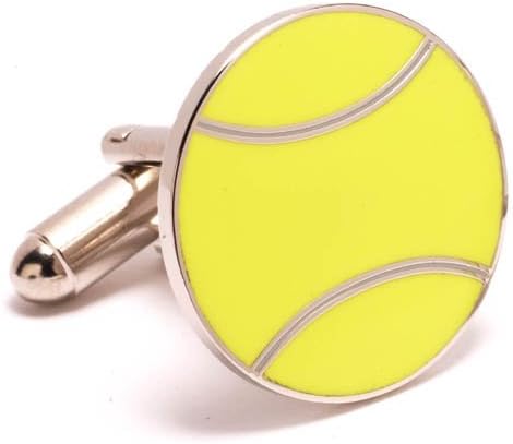 Tennis Themed Executive Cufflinks w/Jewelry Box by Cuff Links.