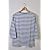 ★送料無料！ 【SAINT JAMES】セントジェームス MORLAIX 3/4 モーレ　７分袖ボーダーTシャツ GRIS/DOWN（杢グレー/ライトグレー）
