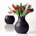 Menu 4752539 Gummivase, gross, schwarz