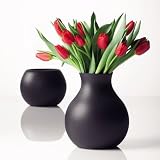 Menu - Vase Caoutchouc, Noir, Grand