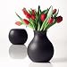 Gummivase, schwarz
