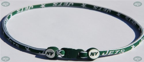 NEW YORK JETS TITANIUM CORE SPORT NECKLACE