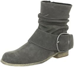 Queens GCL1002 2234710, Damen Fashion Halbstiefel & Stiefeletten, Grau (asphalt 10), EU 40