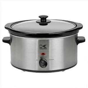 Kalorik SC 25581 Stainless-Steel 7-Quart Slow Cooker, Silver by 