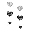 G By Guess Enamel Heart Ribbon