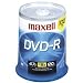 Maxell - 100 x DVD-R - 4.7 GB 16x - spindle - storage media