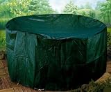 Gardman medium round patio set cover 184 x 98cm