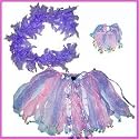 Glamorous Lavender Dress Up Set with Boa (3pc)