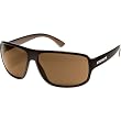 Suncloud Optics Headmaster Injected Frames Polarized Sports Sunglasses w/ Free B&F Heart Sticker - Brown Backpaint/Brown