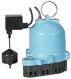 Little Giant ES33V1-10, 1/3 HP, 40 GPM - Automatic Submersible Sump Pump