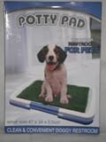 CAT AND DOG LITTER TRAY POTTY PAD THE INDOOR REST ROOM FOR DOGS AND CATS c