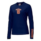 Nike Syracuse Orange Navy Blue Ladies Classic Logo T-shirt