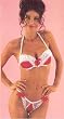 Satin Underwire Bra & Thong Panty Lingerie Set with Lace Ruffles