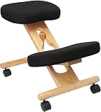 Wooden Ergonomic Kneeling Posture Office Chair [WL-SB-210-GG]