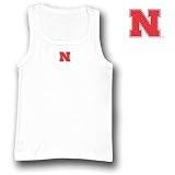 Nebraska Cornhuskers NCAA Debut Tank Top Shirt For Women (White)