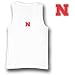 Nebraska Cornhuskers NCAA Debut Tank Top Shirt For Women (White)