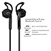 SmartBB Bluetooth 4.1 Earphones Wireless Sport Headphones Headset Earbuds Running Gym Exercise Bluetooth Headsets with Microphone for iPhone Samsung - Black