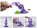 Zabrina Anal Pleasure Butt Plug Vibrating Vibrator 10 Mode Bulbs Probe (Purple)