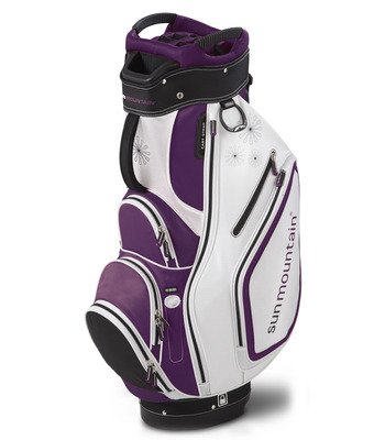 Sun Mountain 2013 Women's Sync Golf Cart Bag (Purple/White/Black) On Sale