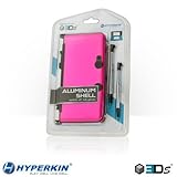 3DS Aluminum Shell plus Stylus Pens Kit - Pink