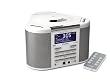 PURE Chronos CD DAB/FM/CD/MP3 Stereo Clock Radio  - White