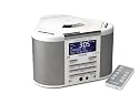 PURE Chronos CD DAB/FM/CD/MP3 Stereo Clock Radio  - White