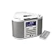 PURE Chronos CD DAB/FM/CD/MP3 Stereo Clock Radio  - White