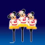 LED　ミッキーマウス 3連ピックブローライト [コントローラー付き] クリスマス イルミ [ディズニー]