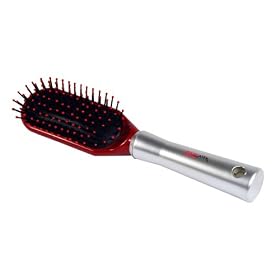 Buy CHI Air Pro Expert Hairstyling Tourmaline Ceramic Small Paddle Brush, Red black by CHI