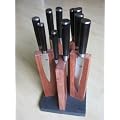 Kai Shun Damascus Knife Set STH-1DM SET2 with Stonehenge Knife Block + 10 Damascus Knives
