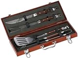 Kitchen & Housewares : Picnic Plus Chairman Rosewood BBQ Tool Set 4-pc.