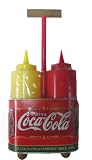 Coca Cola Coke Ketchup and Mustard Condiment Caddy