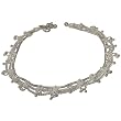 Womens Sterling Silver Jewelry Ankle Bracelet Pairs 10.25 inches