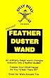 Magic Wand Silly Feather Duster Wand