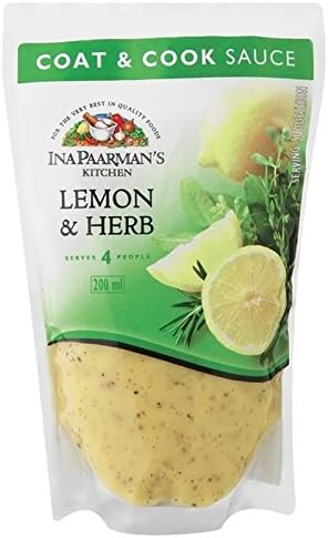 Ina Paarman's Lemon & Herb Coat & Cook Sauce 200ml